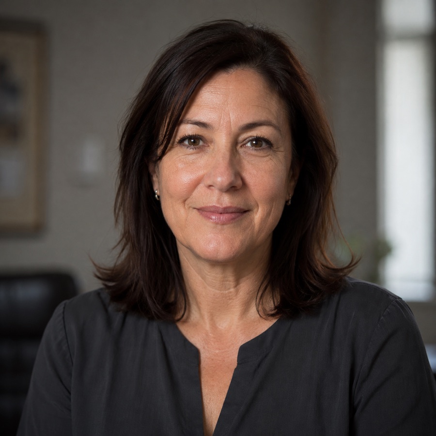 Retrato de una responsable de Recursos Humanos.